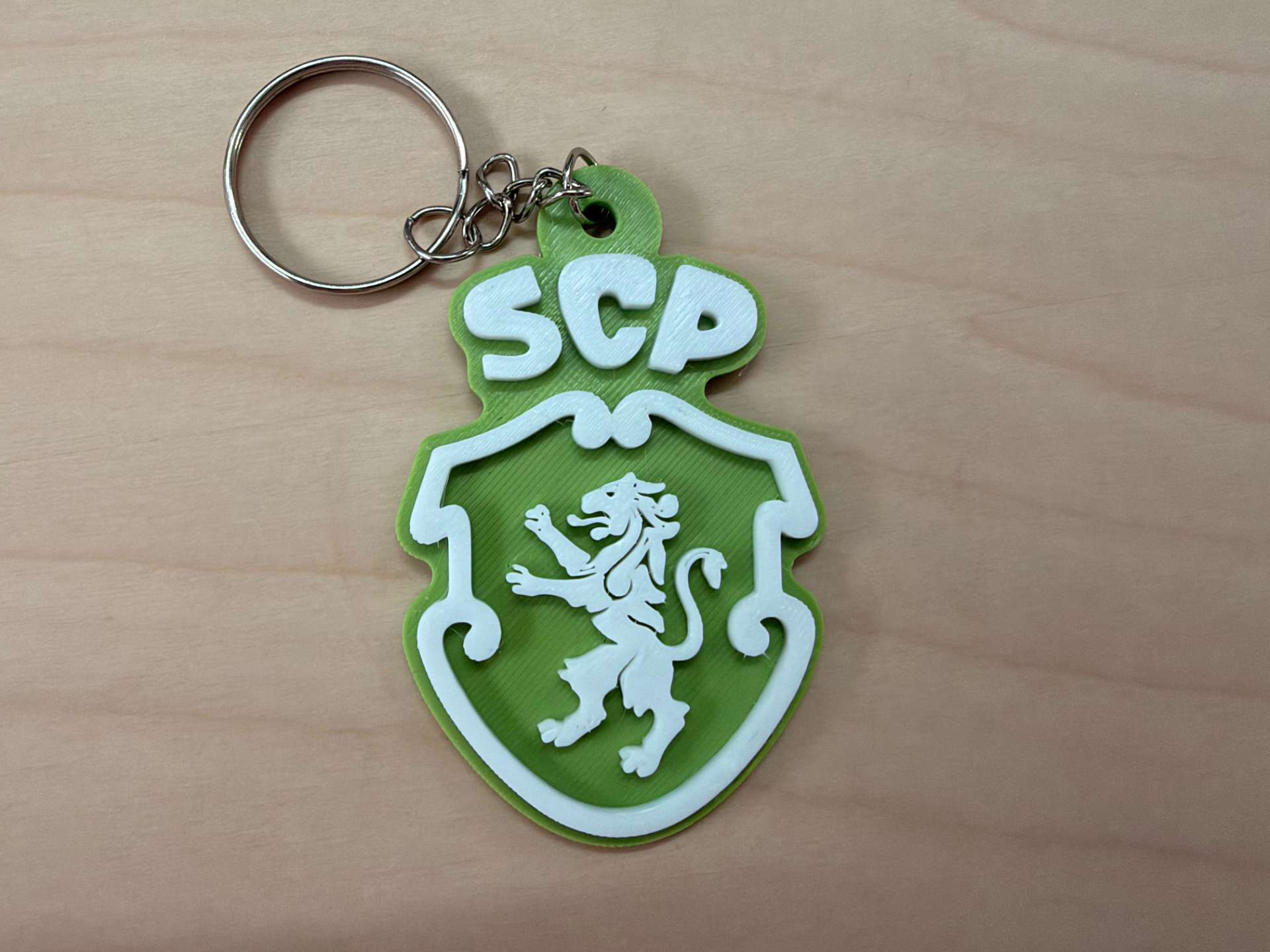 Sporting CP 2026 New Logo NamePlate Keychain