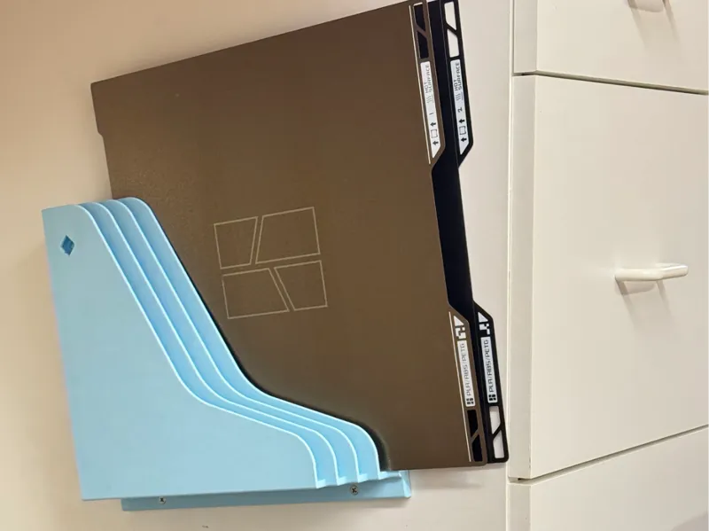 Build Plate Rack for H2D or P/X series, wall mount