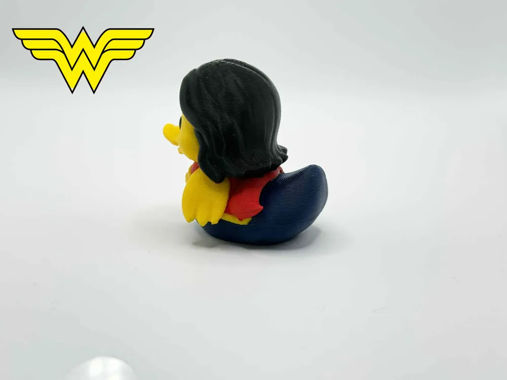 Wonder Woman Duck by Salvadori MakerWorld: Download Free 3D Models