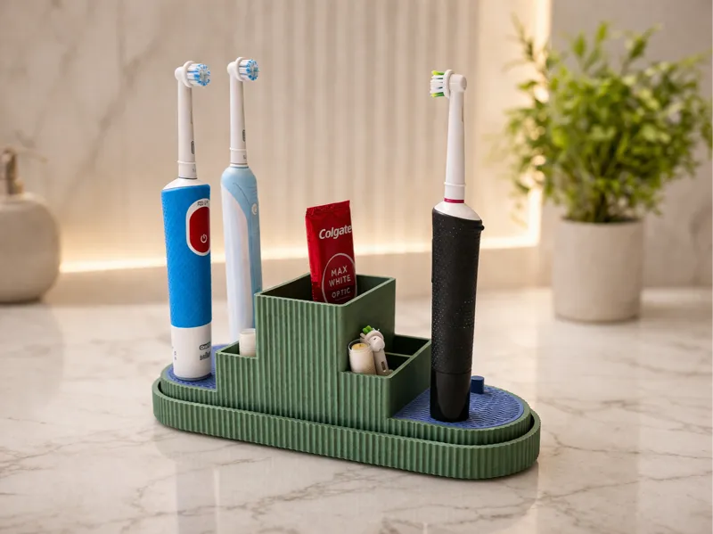 Bathroom Organizer  (Oral-B holder) - 2 Sizes