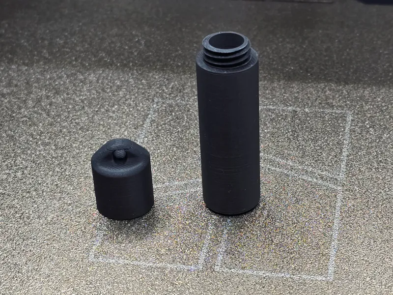 Toothpick Holder Keychain