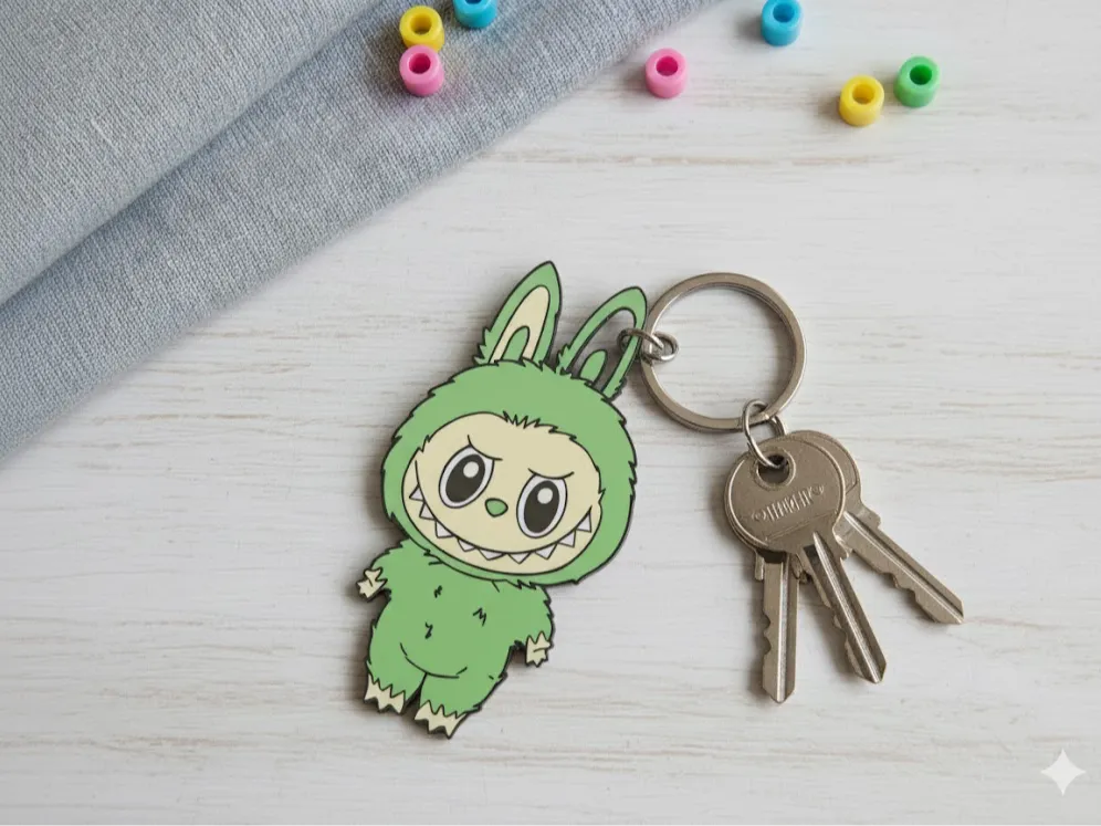 Keychain Labub-u by kamil MakerWorld: Download Free 3D Models