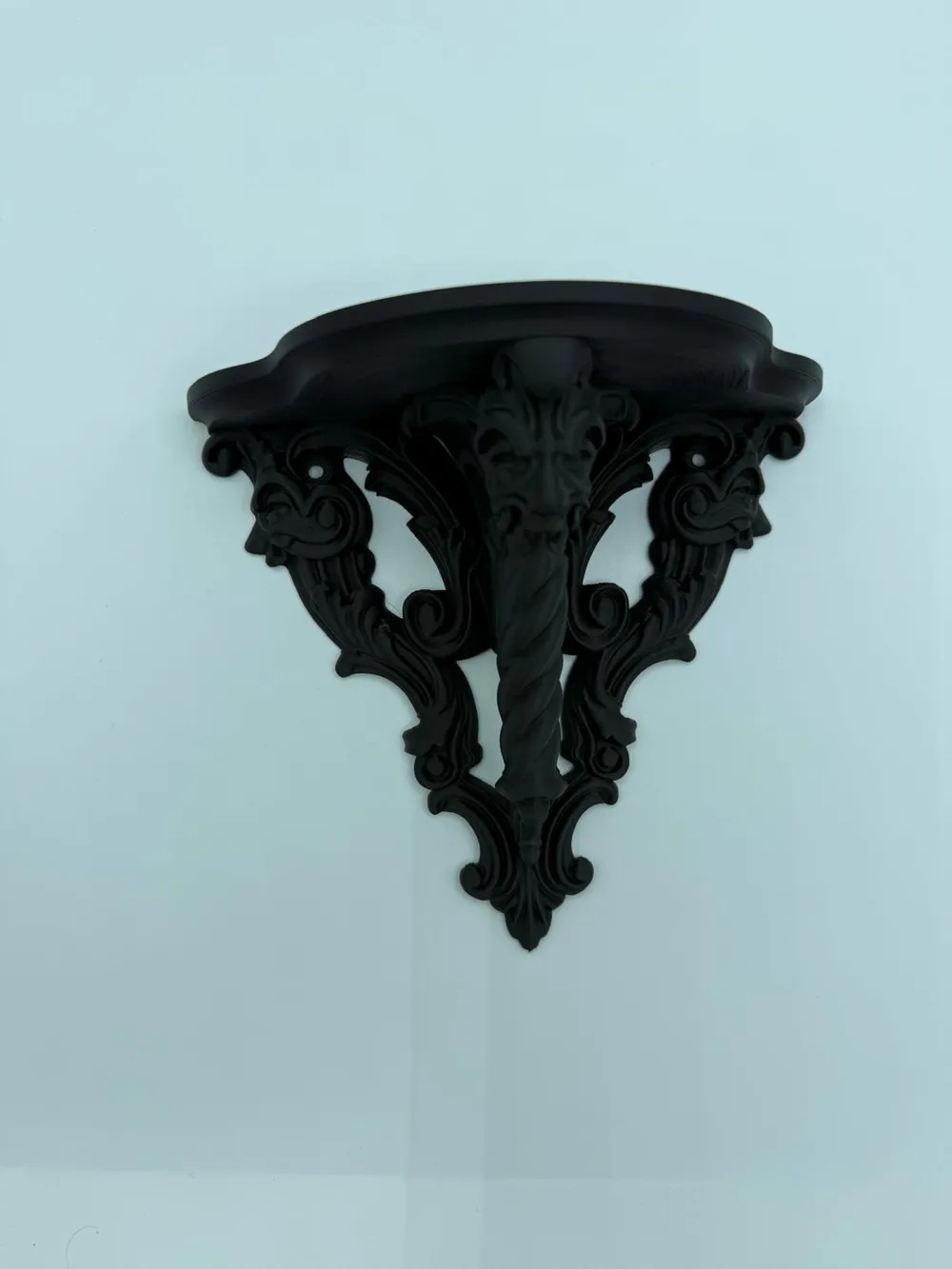 "Arcane" Wall Shelf - Organic Minimalist Design - Free 3D Print Model ...