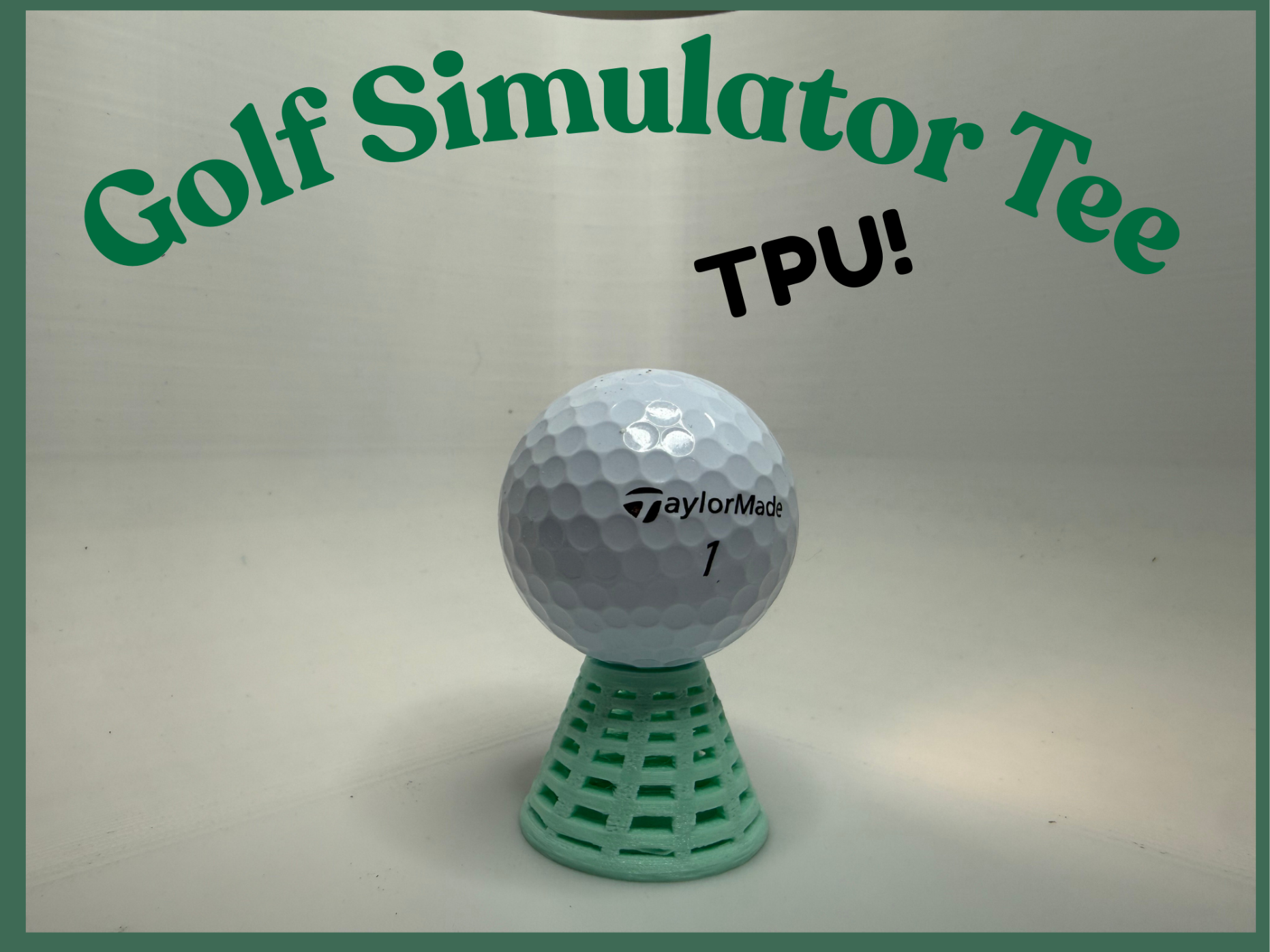 Golf Simulator Tee - TPU