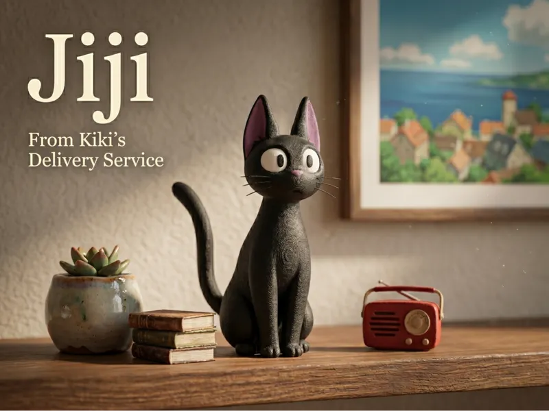 Jiji The Cat | Kiki's Delivery Service