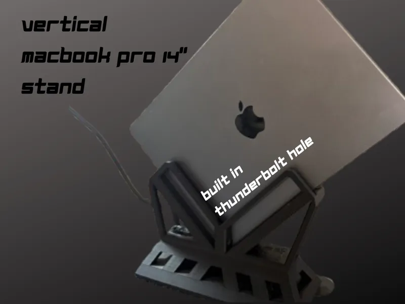 Vertical MacBook Pro 14" Stand