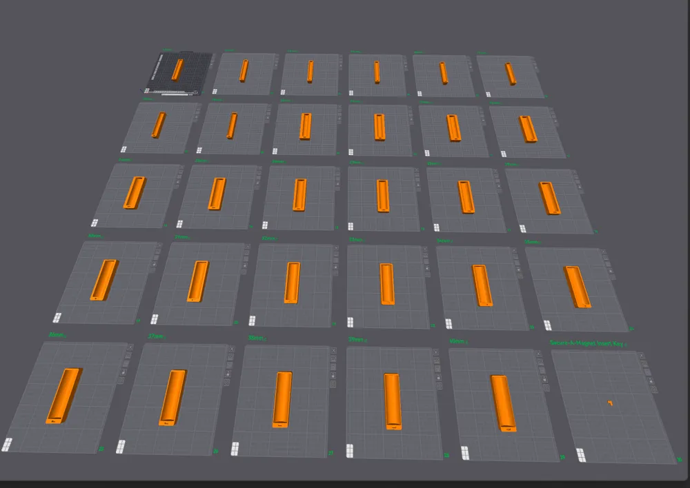 Universal Socket Tray - 112mm Length (3x grid) - Free 3D Print Model ...