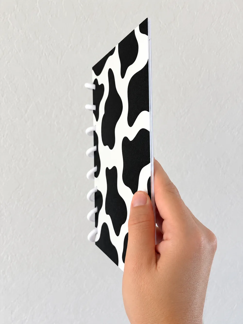 Cow Print A5 Disc-Bound Notebook - Free 3D Print Model - MakerWorld