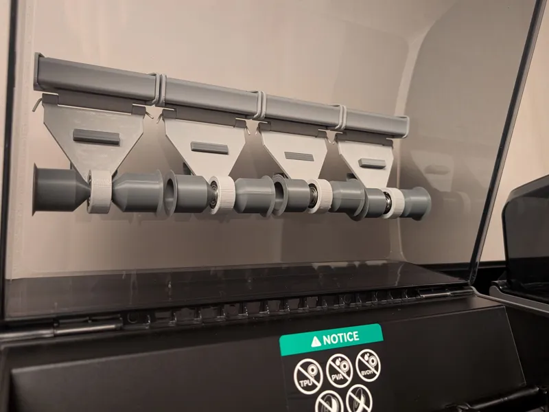 Creality CFS tensioner using POM wheels