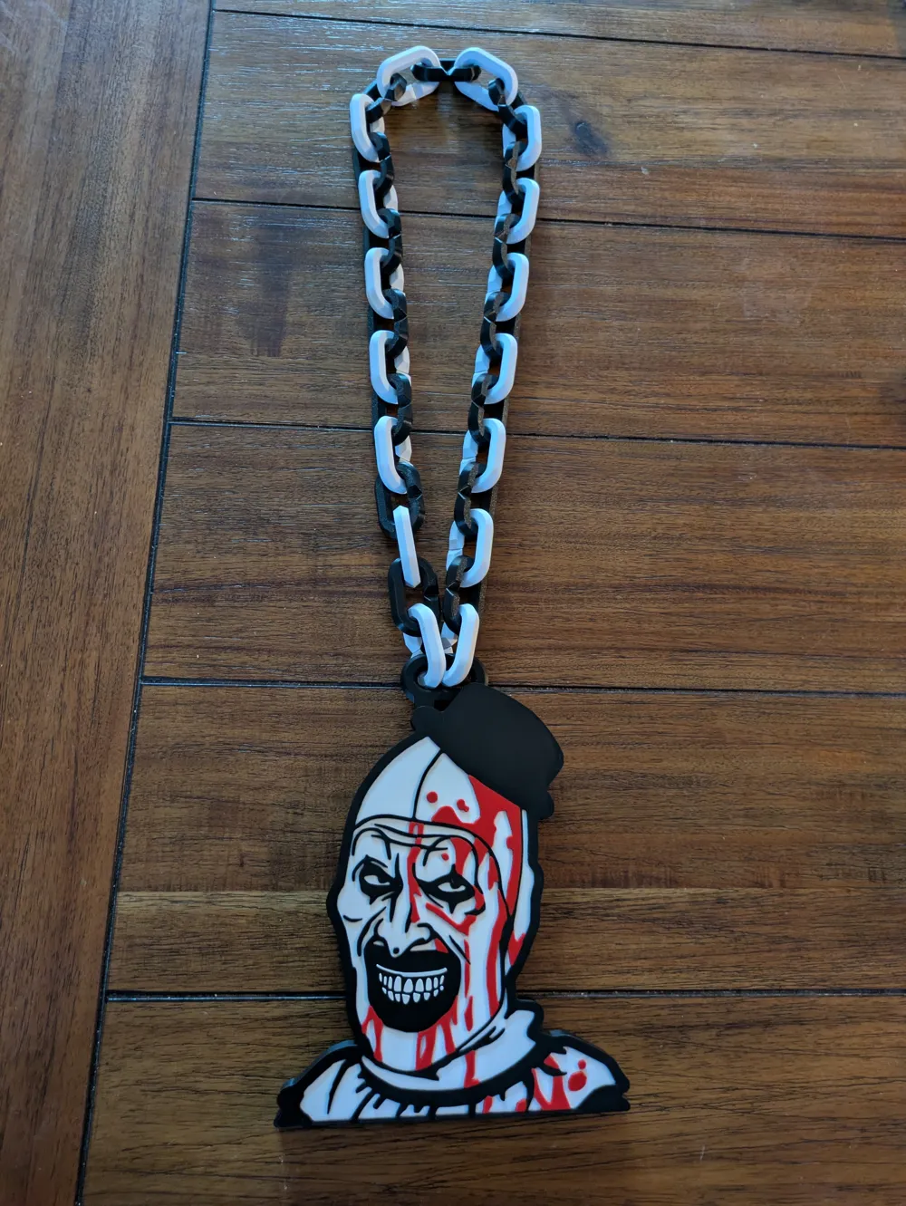 Terrifier - Art the Clown oversized chain - Free 3D Print Model ...