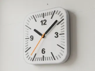Minimal Wall Clock (Apple Style) – No AMS