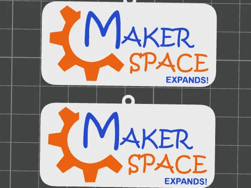 Makerspace Keychain