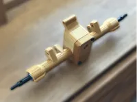 Scx24 Rear Axle Housing