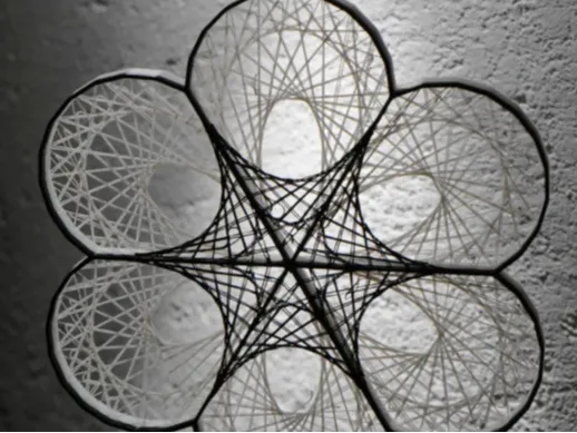 Modified string art