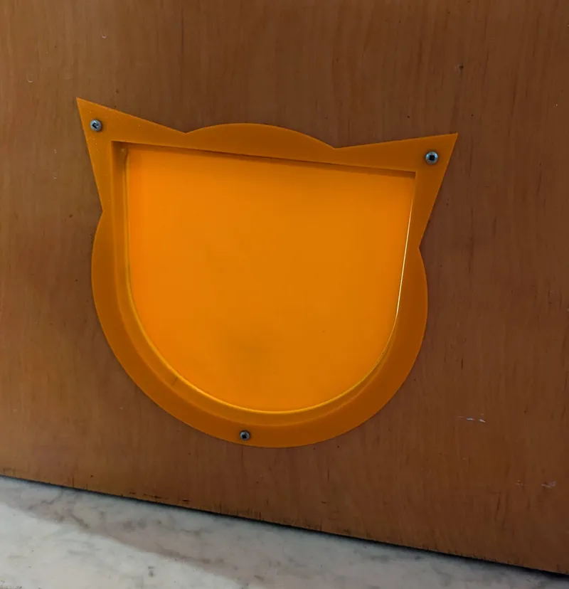 Cat door