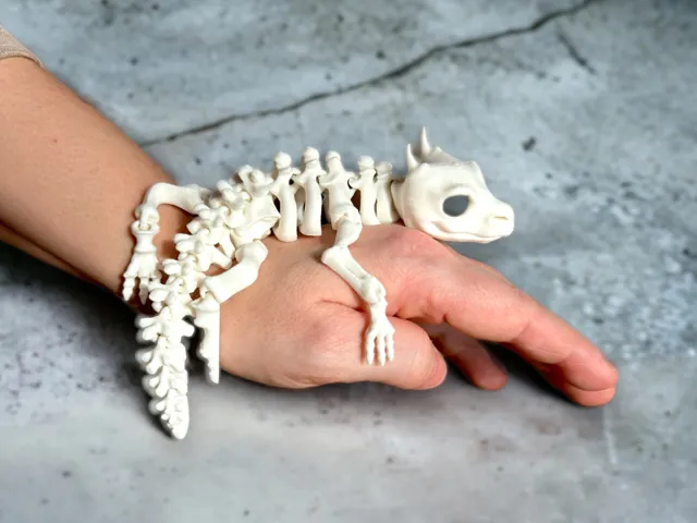 Articulated Skeleton Lizard