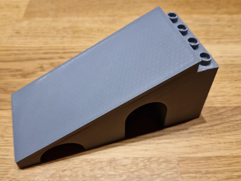 Modular Toy Ramp & Bridge Block for DUPLO 