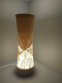 Lampe lithophanie thème de Noël — photo 6