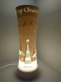 Lampe lithophanie thème de Noël — photo 5