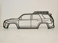 Silhouette murale Toyota 4Runner 5e génération — photo 2