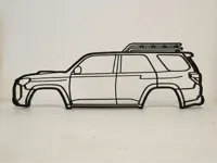 Silhouette murale Toyota 4Runner 5e génération — photo 1