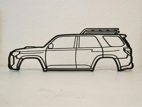 Silhouette murale Toyota 4Runner 5e génération