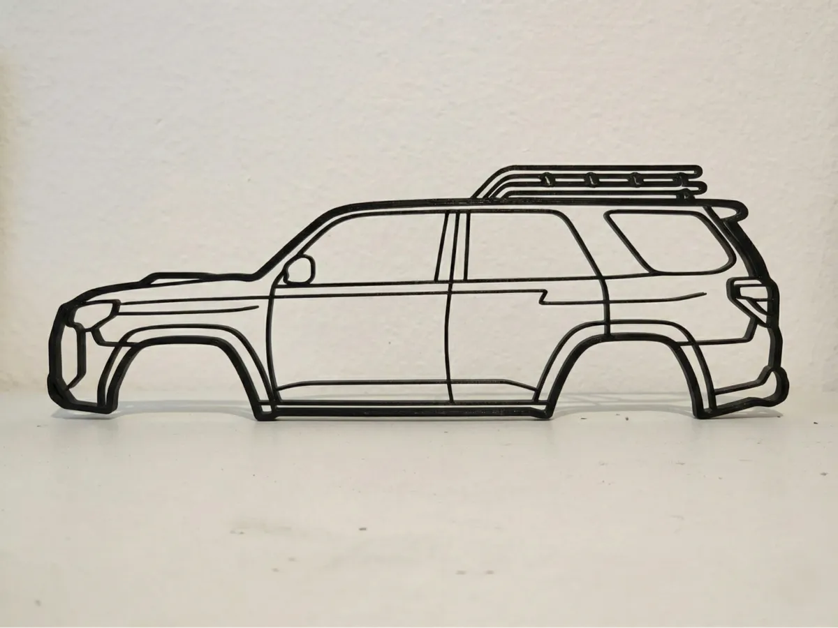 Silhouette murale Toyota 4Runner 5e génération