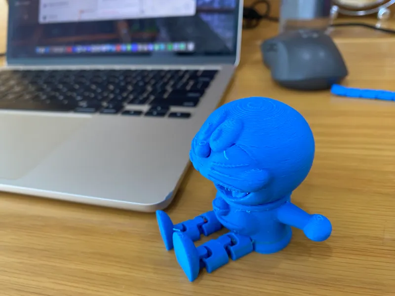 Doraemon Articulated (Monochrome)