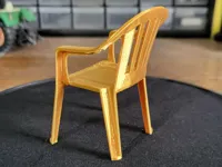 Chaise de jardin pour poupée Dummy 13 — photo 3