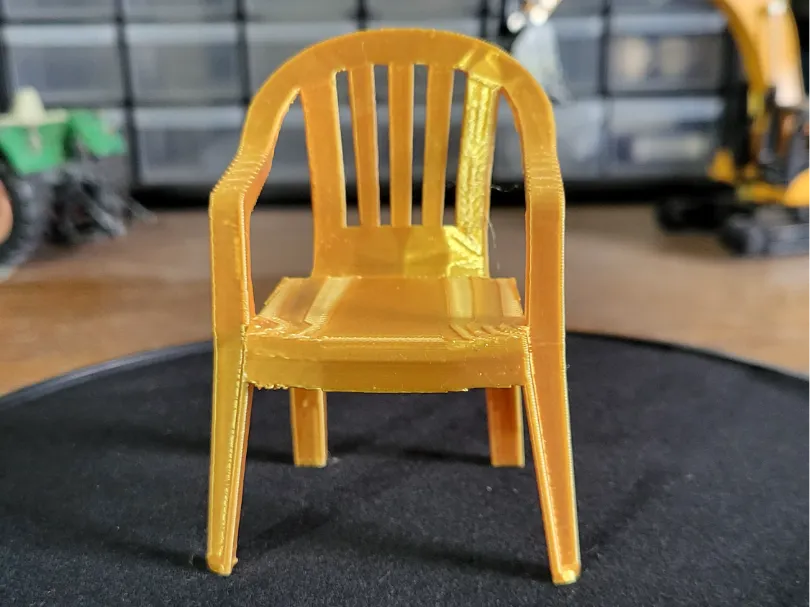 Chaise de jardin pour poupée Dummy 13