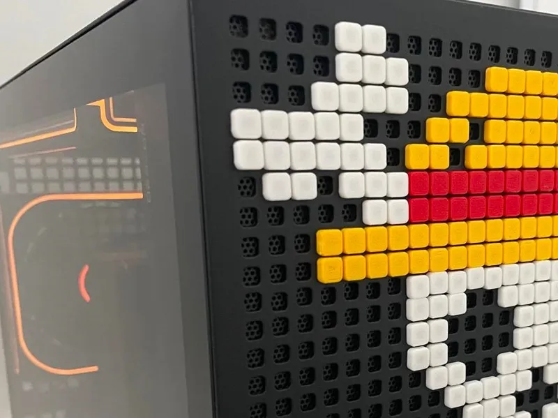 Jonsbo D32 PRO - Pixel bits - Pixel Art