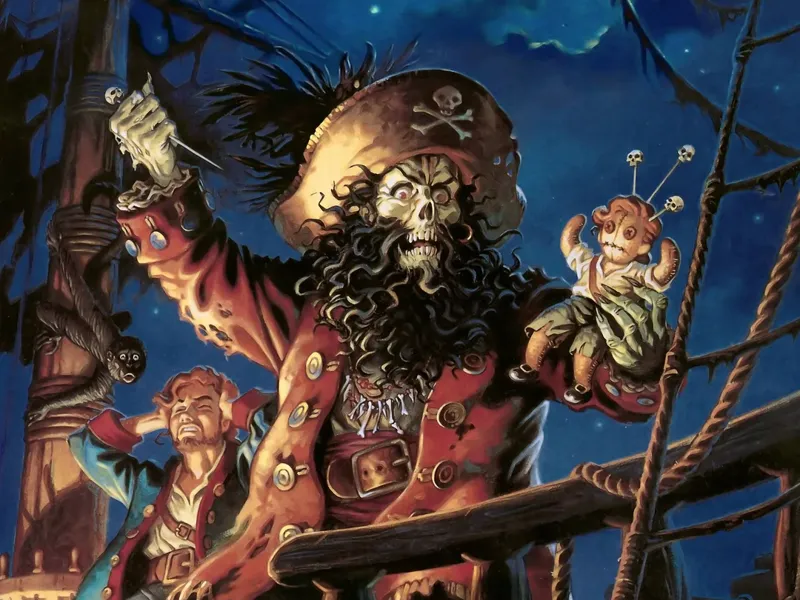 Monkey Island 2 hueforge