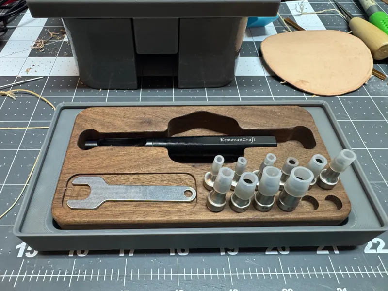 KemovanCraft Hole Punch Set Gridfinity