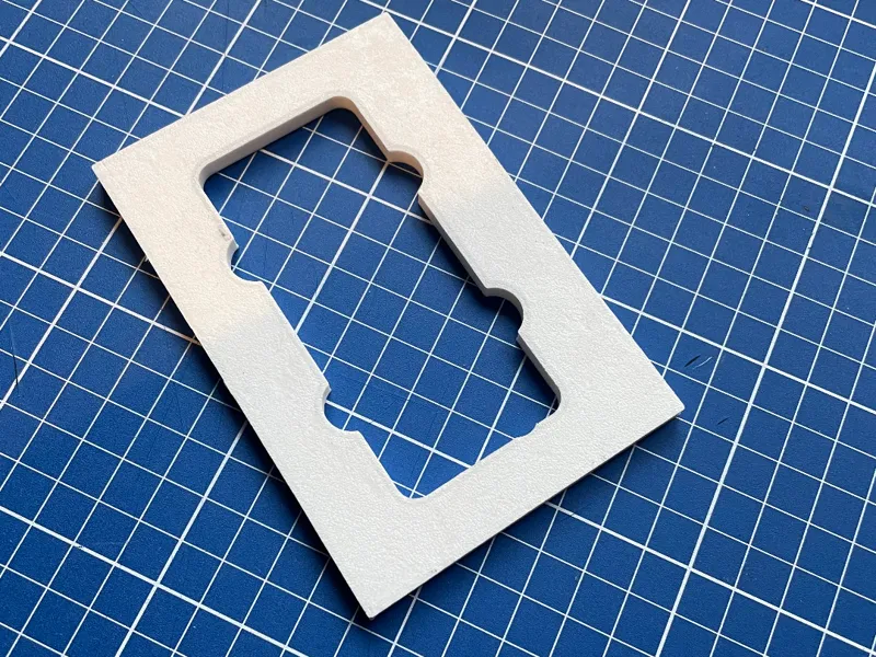 Jazzmaster pickup routing template