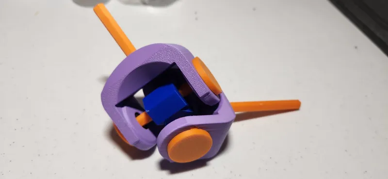 Fully printable U-Joint