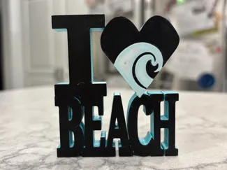 I love the beach sign