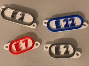 Schlüsselanhänger Schließung Volkswagen E2,E7& E22