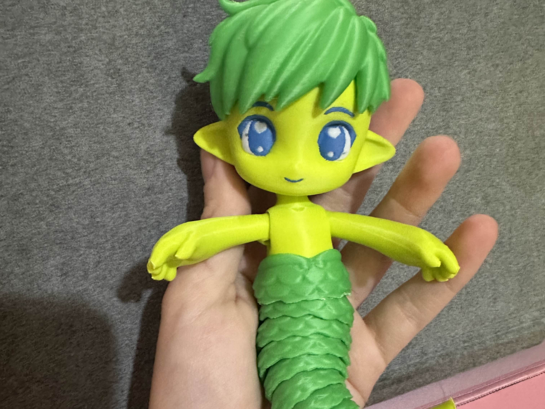 Fish Stick - Ball Jointed Doll