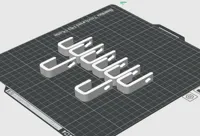 6.75mm&9mm螺絲孔掛勾-各4組 0.28mm layer, 2 walls, 15% infill