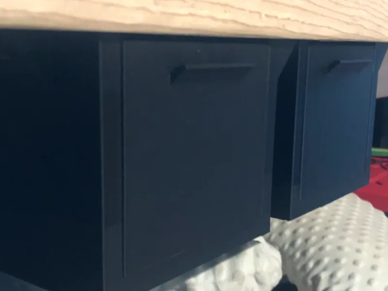 Under mount desk drawer
