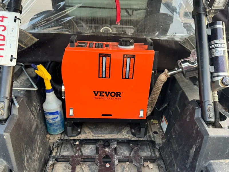 Vevor diesel heater RZR mount kit