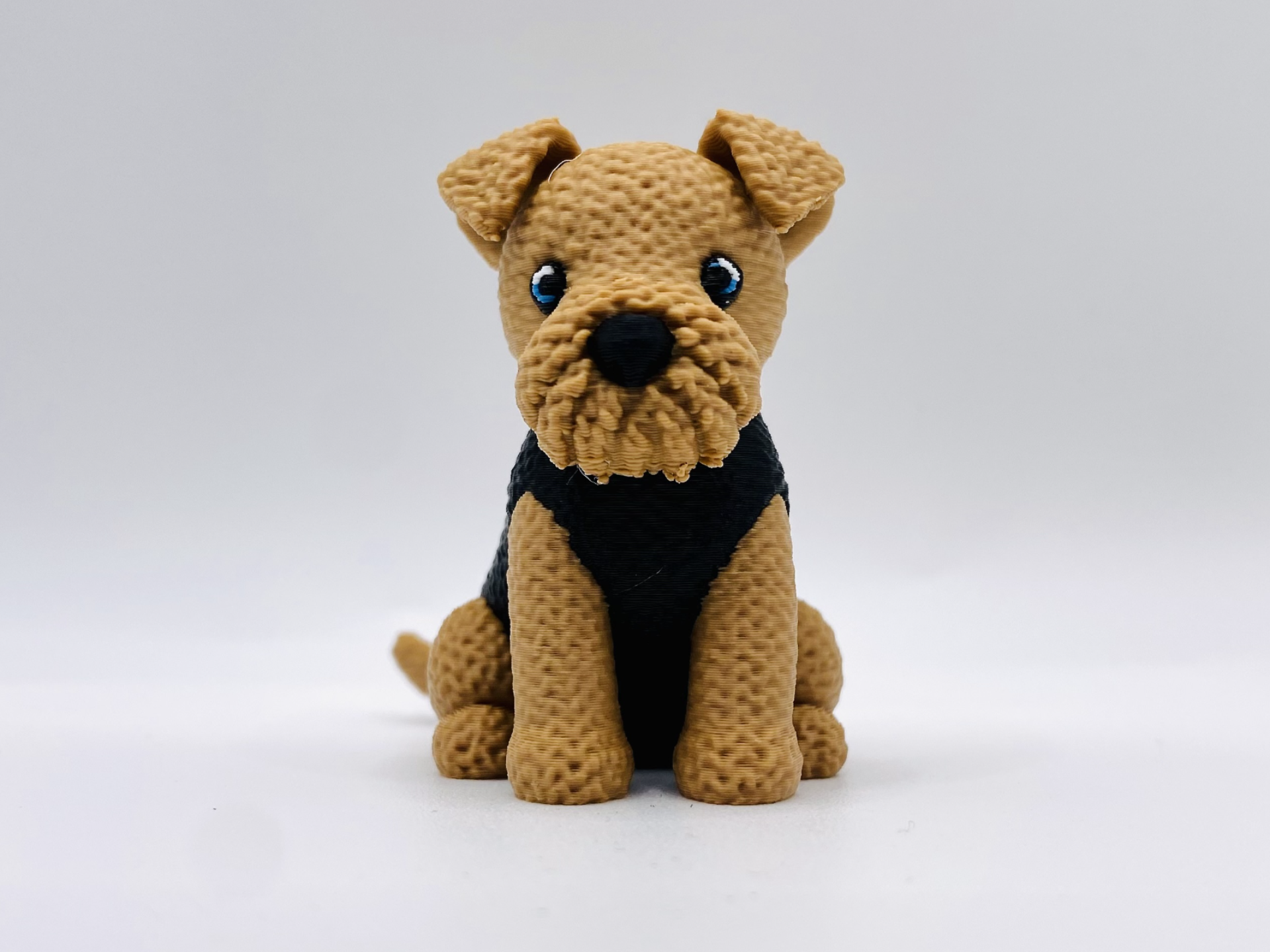 Knitted Lakeland Terrier 3D model