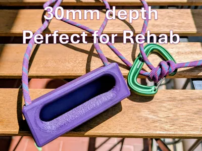 Portable 30mm Hangboard – Compact Rehab Tool