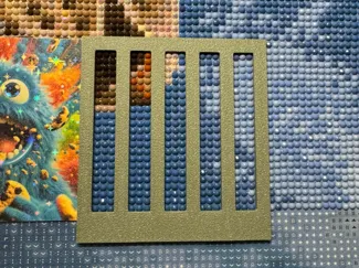 Diamond Painting Schablone für runde Steine