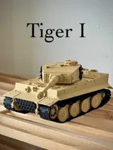 Фигурка Tiger I тежък танк в мащаб 1:35