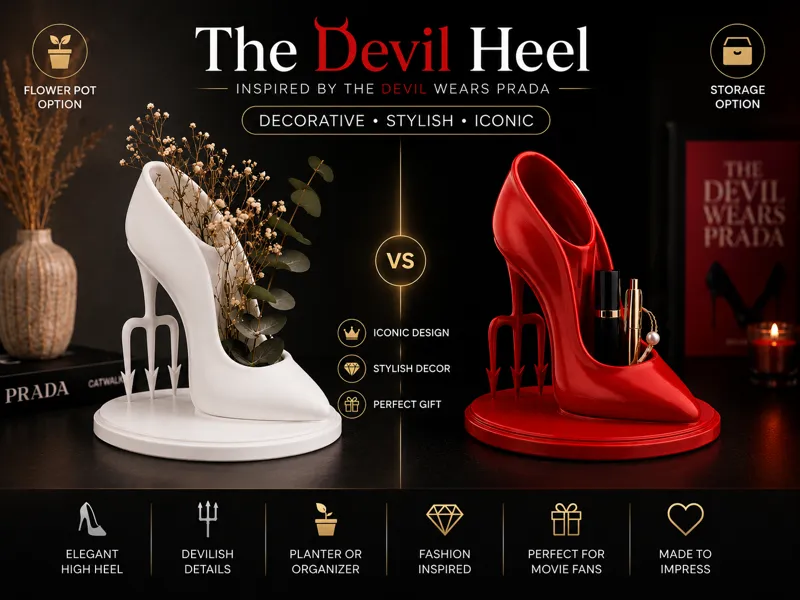 The Devil Heel – Fashion Inspired Decor & Planter