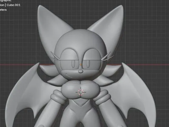 Rouge the Bat model
