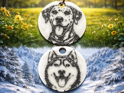 Dog Keychain