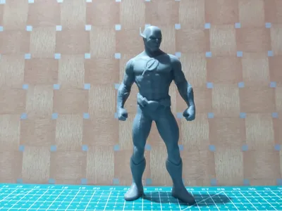 The Flash Purple Suit Superhero