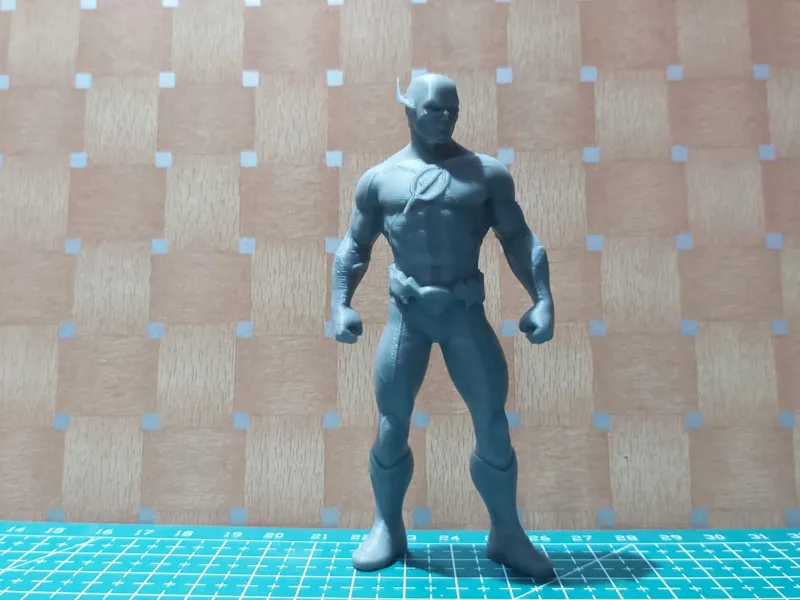 The Flash Purple Suit Superhero